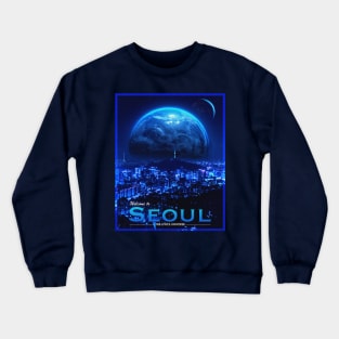 POSTCARD: SEOUL. Crewneck Sweatshirt